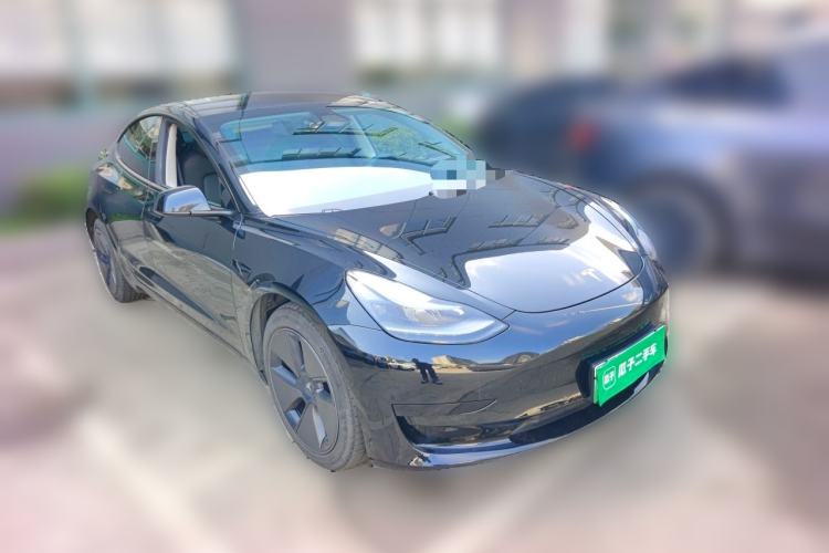 Used Tesla Model 3 2021 Revised Version Standard Range Rear-Wheel Drive Upgraded Edition 3D1 Front Right 45 Deg