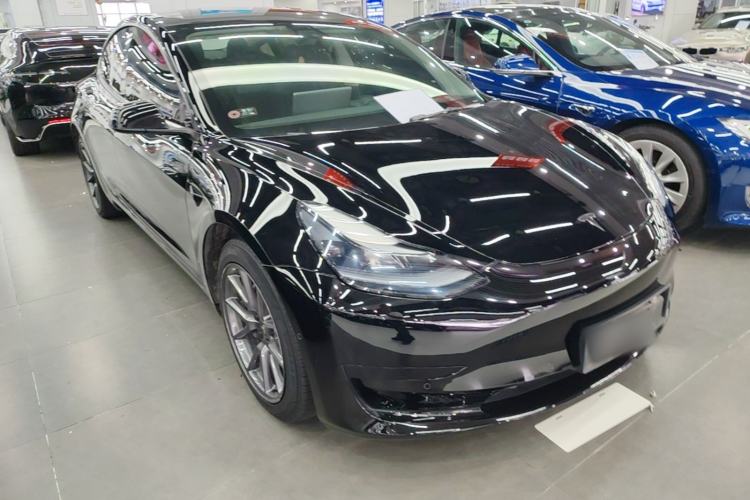 Used Tesla Model 3 2021 Revised Version Standard Range Rear-Wheel Drive Upgraded Edition 3D1 Front Right 45 Deg