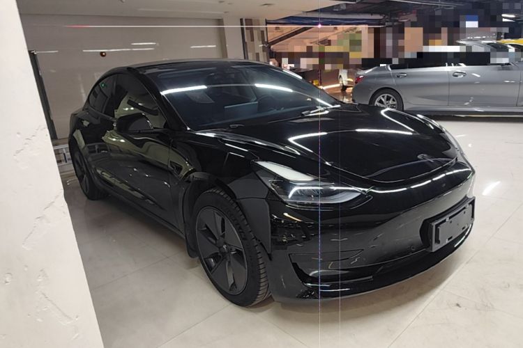 Used Tesla Model 3 2021 Standard Range Rear-Wheel Drive Upgraded Version 3D6 Front Right 45 Deg