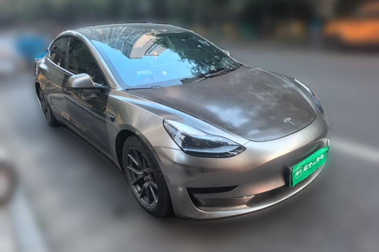 Used Tesla Model 3 2021 Revised Version Standard Range Rear-Wheel Drive Upgraded Edition 3D1 Front Right 45 Deg