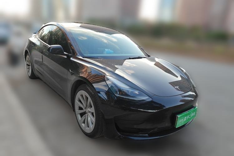 Used Tesla Model 3 2021 Standard Range Rear-Wheel Drive Upgraded Version 3D6 Front Right 45 Deg