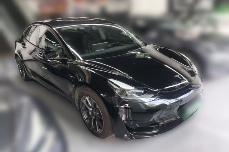 Used Tesla Model 3 2021 Standard Range Rear-Drive Upgraded Version Front Right 45 Deg