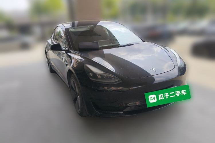 Used Tesla Model 3 2021 Revised Version Standard Range Rear-Wheel Drive Upgraded Edition 3D1 Front Right 45 Deg