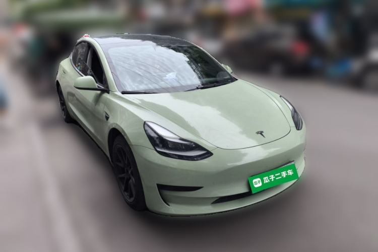 Used Tesla Model 3 2021 Standard Range Rear-Wheel Drive Upgraded Version 3D6 Front Right 45 Deg