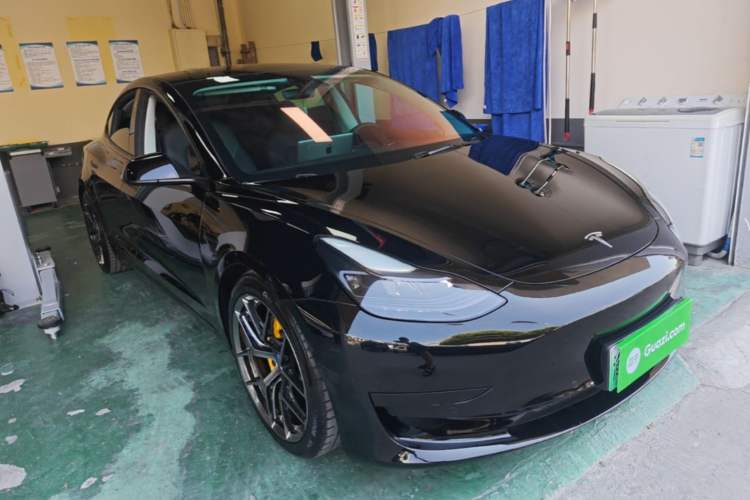Used Tesla Model 3 2021 Revised Version Standard Range Rear-Wheel Drive Upgraded Edition 3D1 Front Right 45 Deg