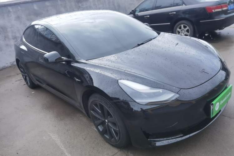 Used Tesla Model 3 2021 Standard Range Rear-Drive Upgraded Version Front Right 45 Deg