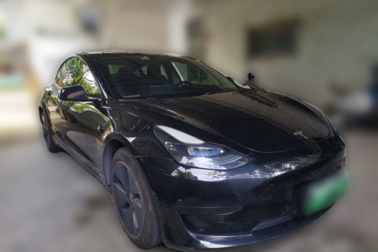 Used Tesla Model 3 2021 Standard Range Rear-Drive Upgraded Version Front Right 45 Deg