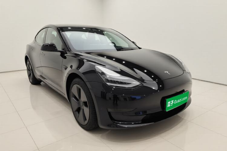 Used Tesla Model 3 2021 Standard Range Rear-Wheel Drive Upgraded Version 3D6 Front Right 45 Deg