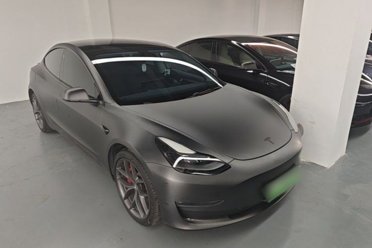 Used Tesla Model 3 2021 Revised Version II – Performance High-Performance All-Wheel-Drive Edition Front Right 45 Deg
