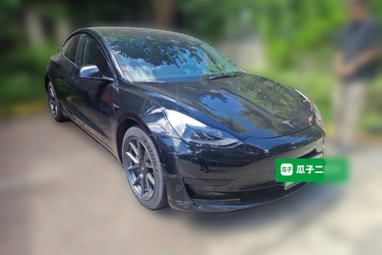 Used Tesla Model 3 2021 Standard Range Rear-Wheel Drive Upgraded Version 3D6 Front Right 45 Deg