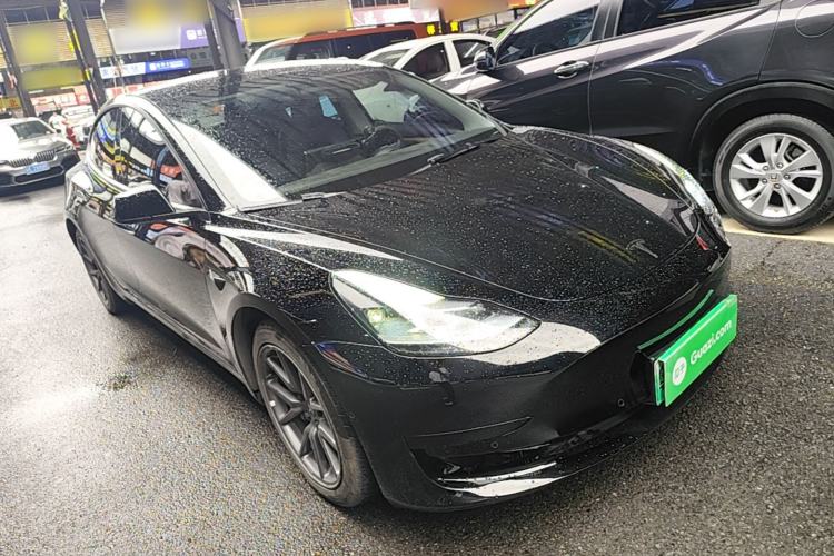 Used Tesla Model 3 2021 Standard Range Rear-Wheel Drive Upgraded Version 3D6 Front Right 45 Deg