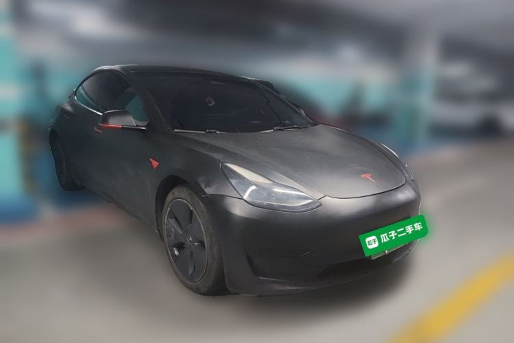 Used Tesla Model 3 2021 Standard Range Rear-Wheel Drive Upgraded Version 3D6 Front Right 45 Deg