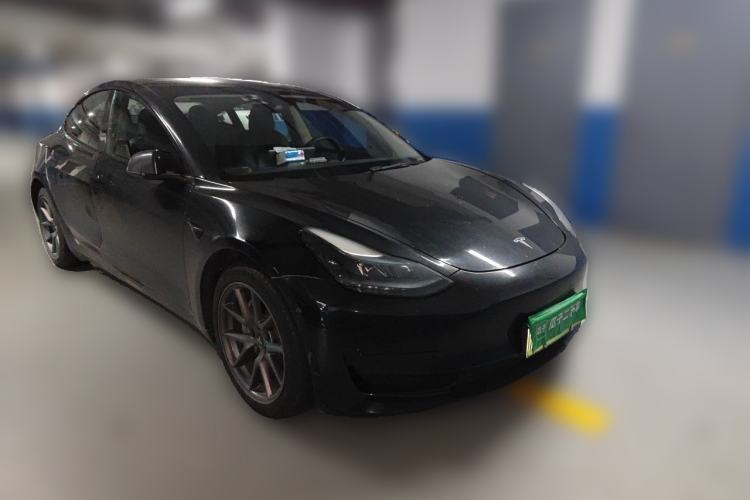 Used Tesla Model 3 2021 Revised Version Standard Range Rear-Wheel Drive Upgraded Edition 3D1 Front Right 45 Deg