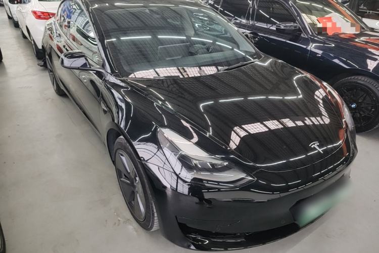 Used Tesla Model 3 2021 Standard Range Rear-Wheel Drive Upgraded Version 3D6 Front Right 45 Deg