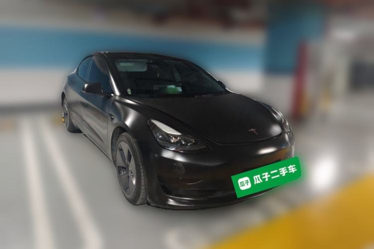 Used Tesla Model 3 2021 Standard Range Rear-Wheel Drive Upgraded Version 3D6 Front Right 45 Deg
