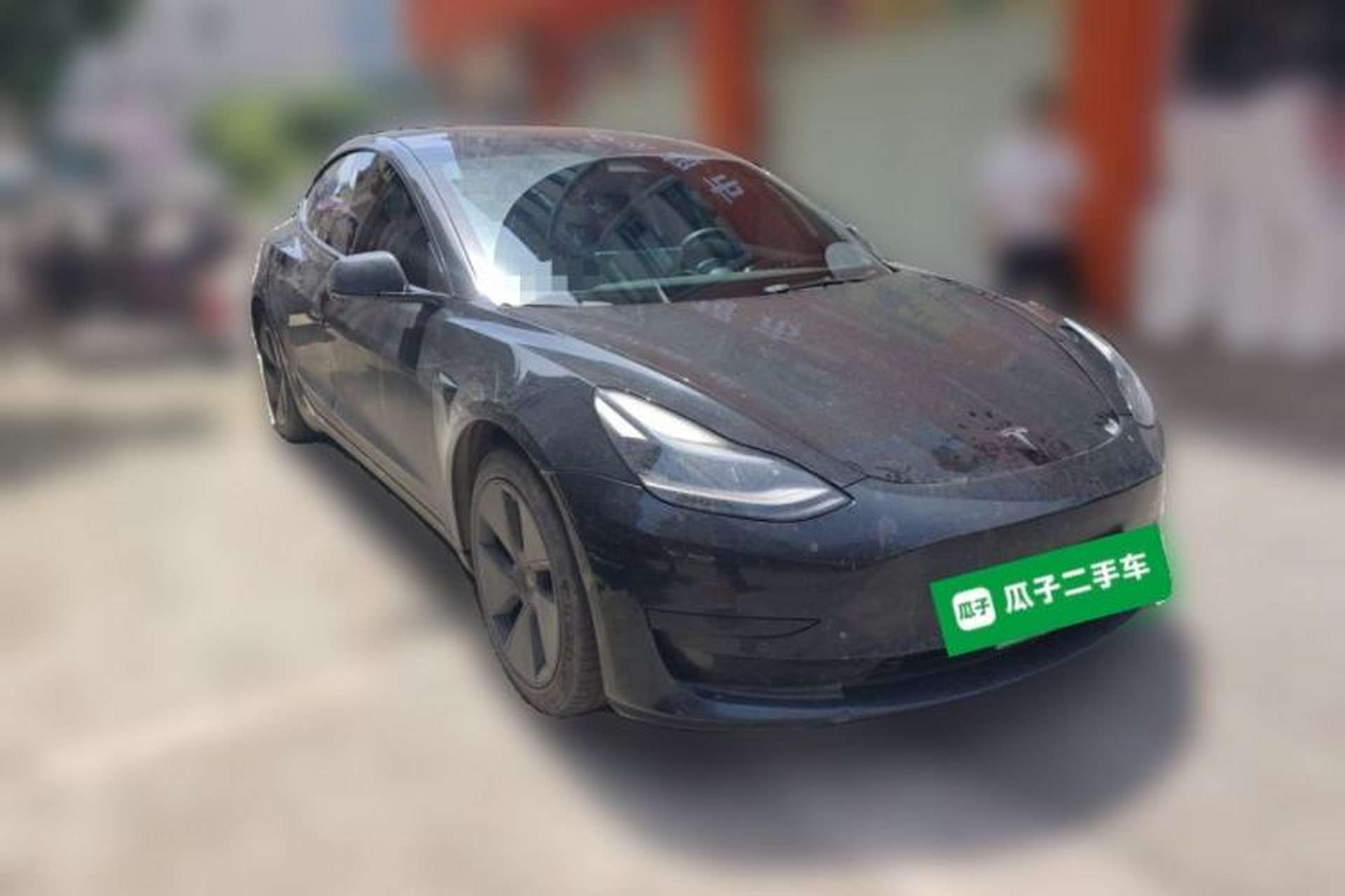 Used Tesla Model 3 2021 Standard Range Rear-Wheel Drive Upgraded Version 3D6 Front Right 45 Deg