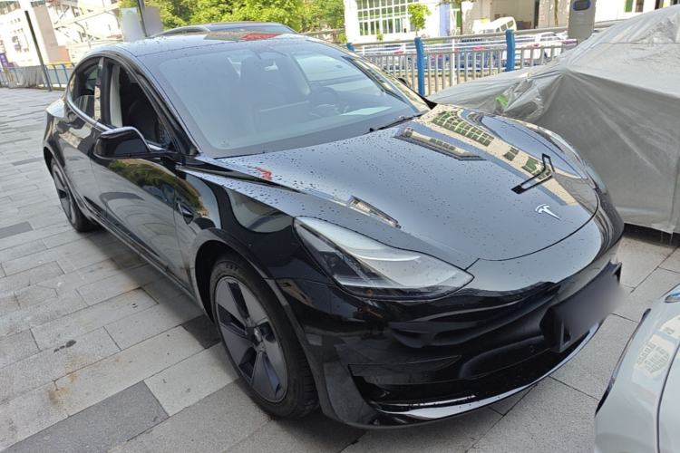 Used Tesla Model 3 2021 Standard Range Rear-Wheel Drive Upgraded Version 3D6 Front Right 45 Deg