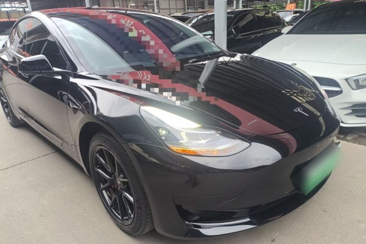 Used Tesla Model 3 2021 Revised Version Standard Range Rear-Wheel Drive Upgraded Edition 3D1 Front Right 45 Deg