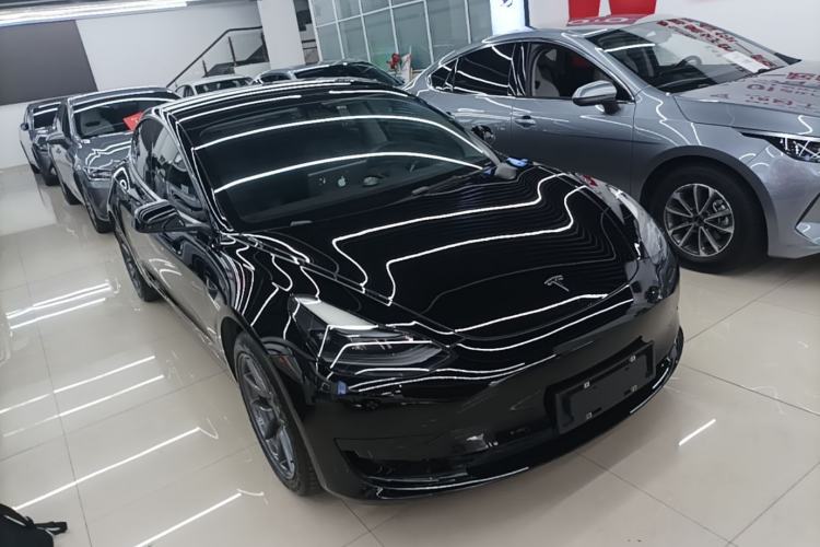 Used Tesla Model 3 2021 Standard Range Rear-Wheel Drive Upgraded Version 3D6 Front Right 45 Deg