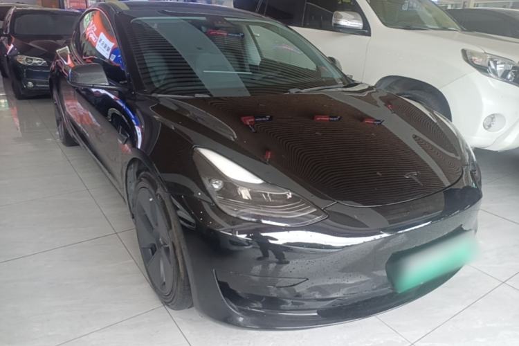 Used Tesla Model 3 2021 Revised Version Standard Range Rear-Wheel Drive Upgraded Edition 3D1 Front Right 45 Deg