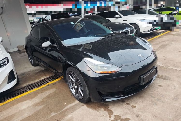 Used Tesla Model 3 2021 Standard Range Rear-Wheel Drive Upgraded Version 3D6 Front Right 45 Deg