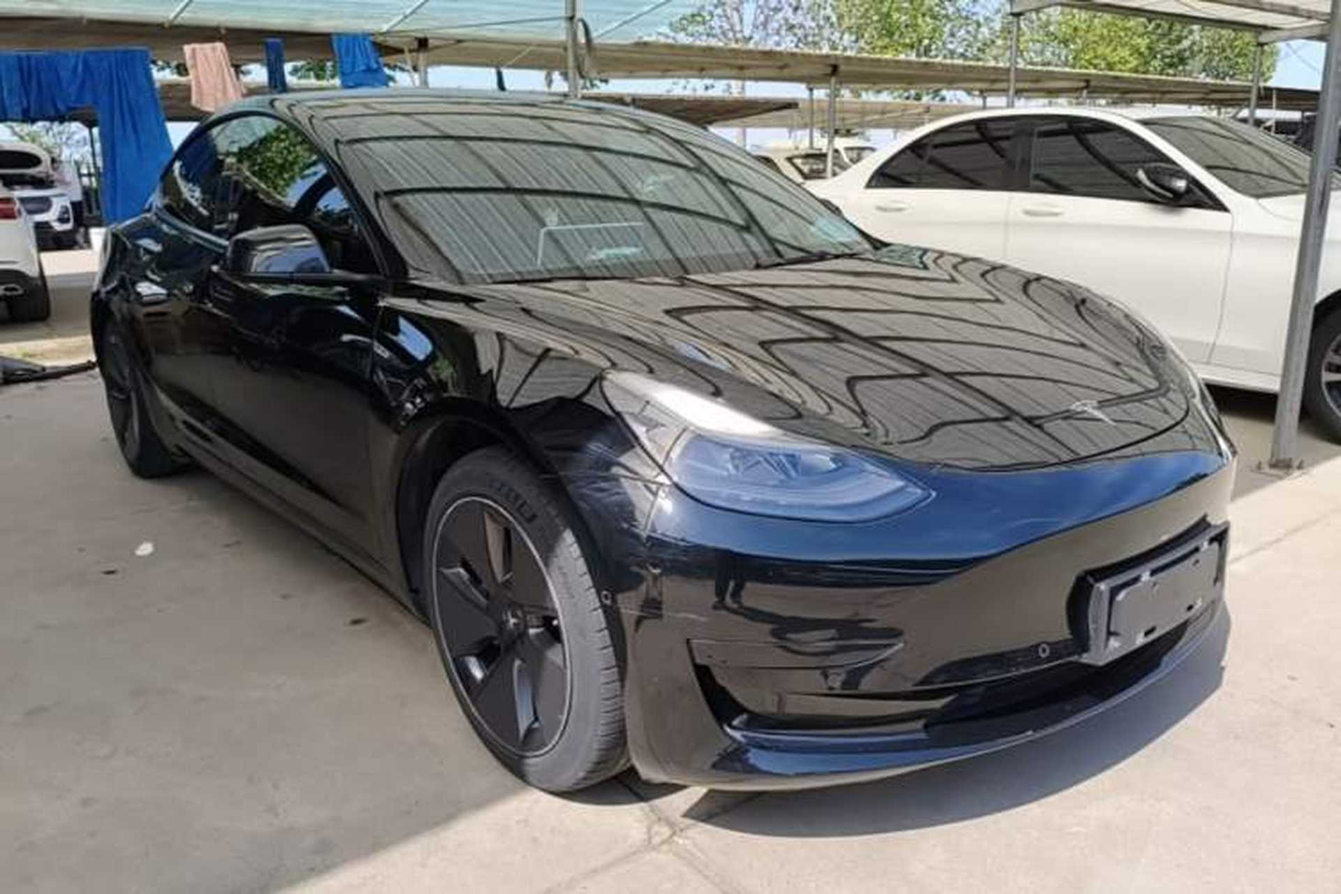 Used Tesla Model 3 2021 Revised Version Standard Range Rear-Wheel Drive Upgraded Edition 3D1 Front Right 45 Deg