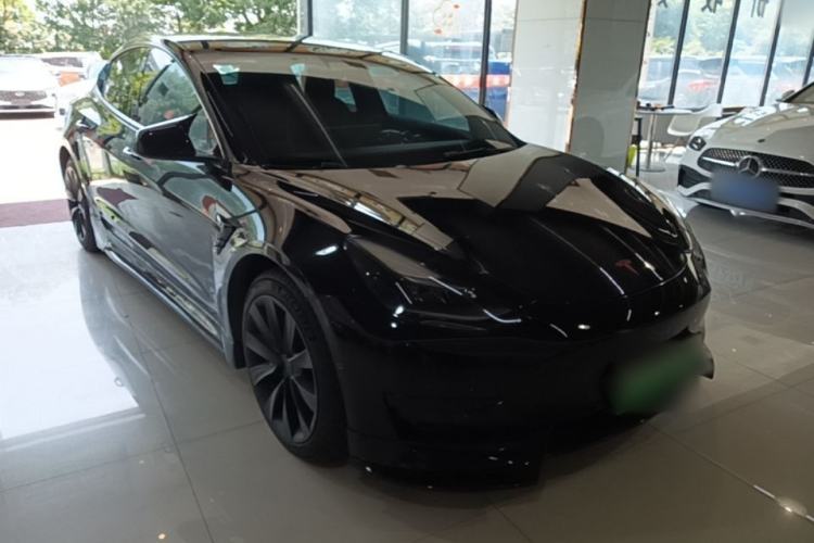 Used Tesla Model 3 2021 Revised Version Standard Range Rear-Wheel Drive Upgraded Edition 3D1 Front Right 45 Deg