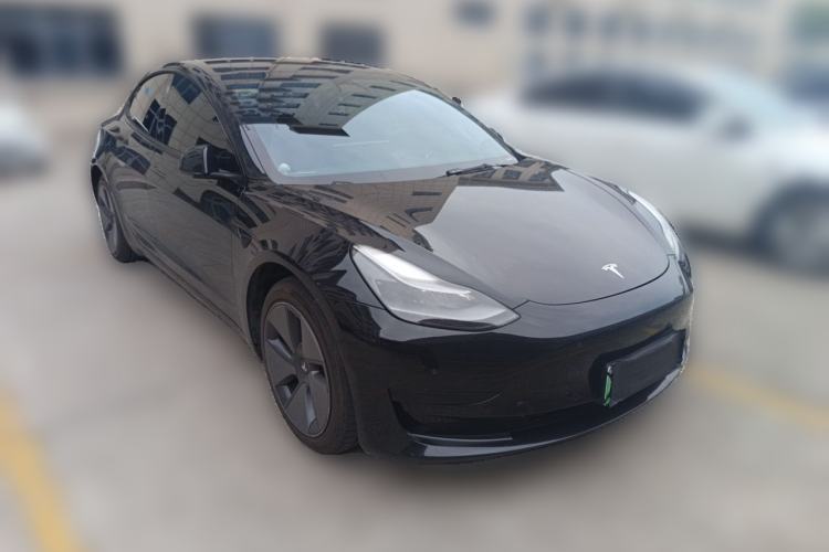 Used Tesla Model 3 2021 Revised Version Standard Range Rear-Wheel Drive Upgraded Edition 3D1 Front Right 45 Deg