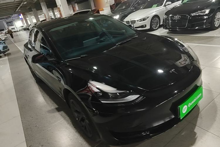 Used Tesla Model 3 2021 Standard Range Rear-Wheel Drive Upgraded Version 3D6 Front Right 45 Deg