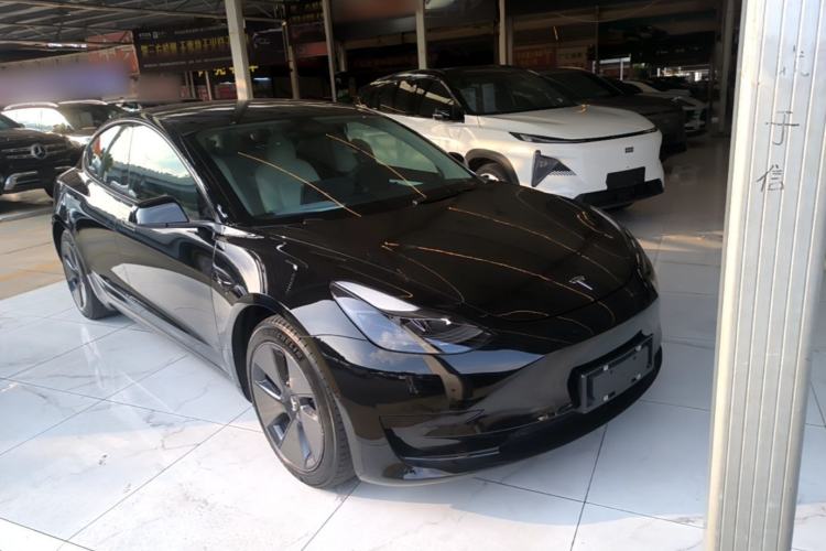 Used Tesla Model 3 2021 Standard Range Rear-Wheel Drive Upgraded Version 3D6 Front Right 45 Deg