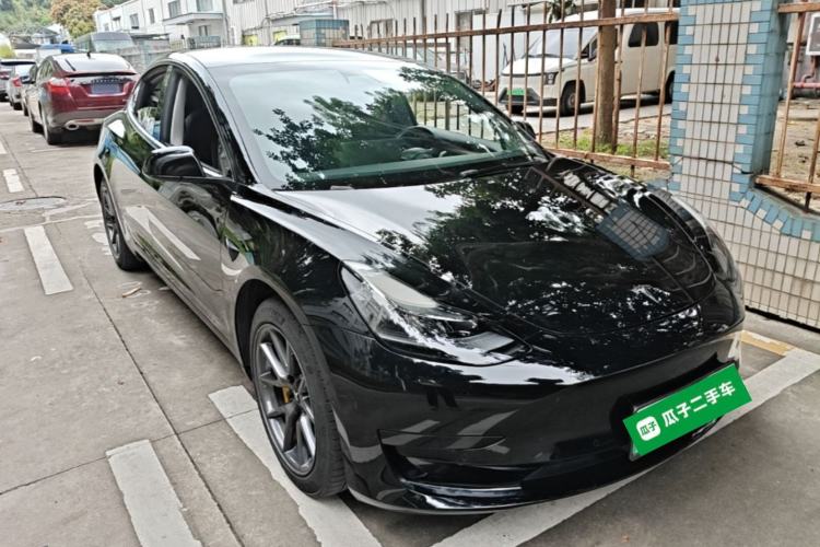 Used Tesla Model 3 2021 Revised Version Standard Range Rear-Wheel Drive Upgraded Edition 3D1 Front Right 45 Deg