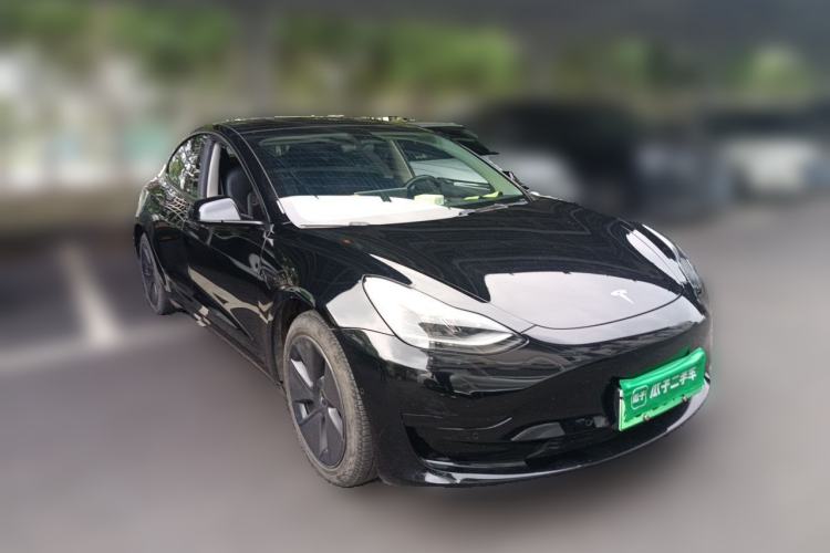 Used Tesla Model 3 2021 Revised Version Standard Range Rear-Wheel Drive Upgraded Edition 3D1 Front Right 45 Deg