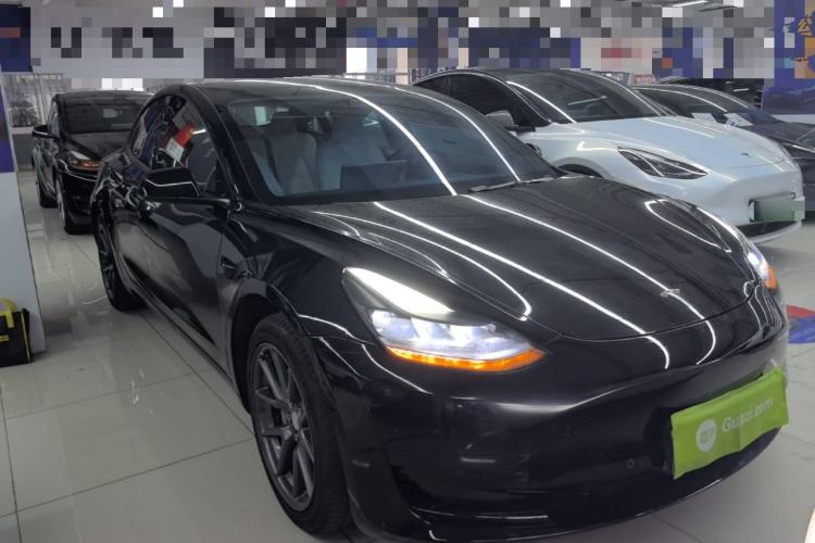 Used Tesla Model 3 2021 Revised Version Standard Range Rear-Wheel Drive Upgraded Edition 3D1 Front Right 45 Deg