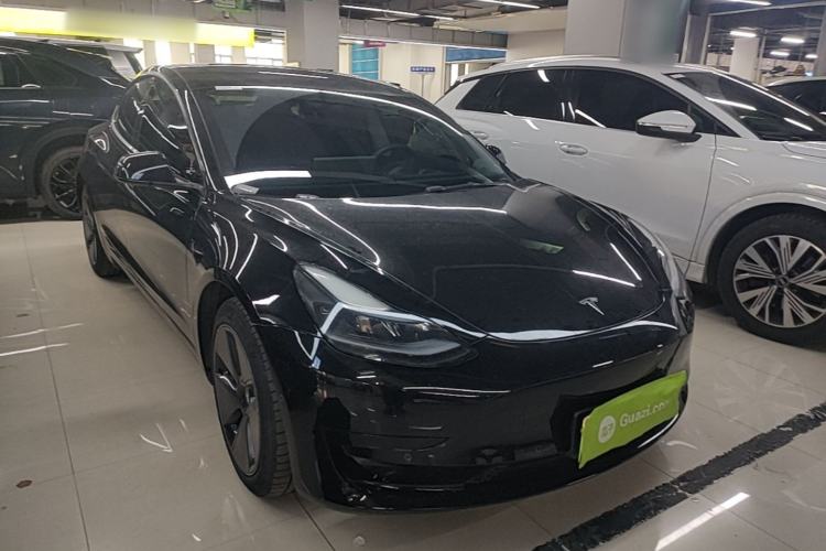 Used Tesla Model 3 2021 Standard Range Rear-Wheel Drive Upgraded Version 3D6 Front Right 45 Deg