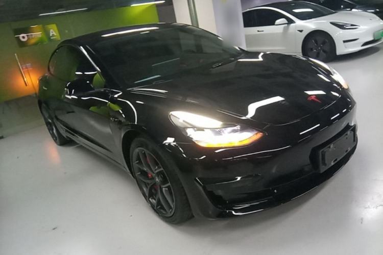 Used Tesla Model 3 2021 Standard Range Rear-Wheel Drive Upgraded Version 3D6 Front Right 45 Deg