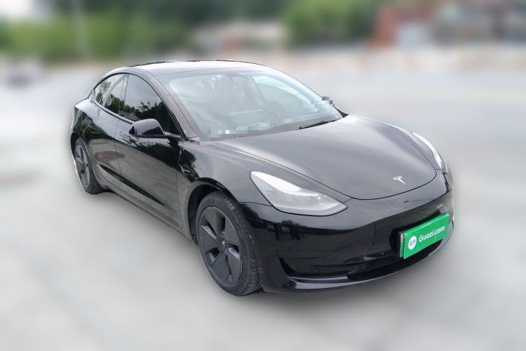 Used Tesla Model 3 2021 Revised Version Standard Range Rear-Wheel Drive Upgraded Edition 3D1 Front Right 45 Deg