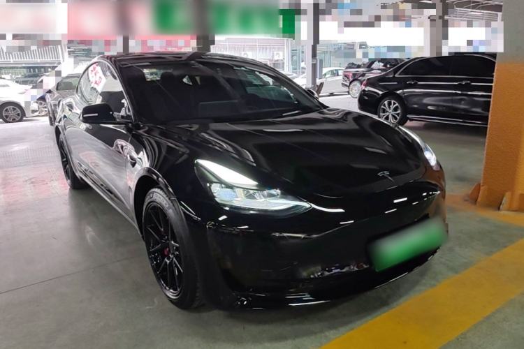 Used Tesla Model 3 2021 Revised Version Standard Range Rear-Wheel Drive Upgraded Edition 3D1 Front Right 45 Deg