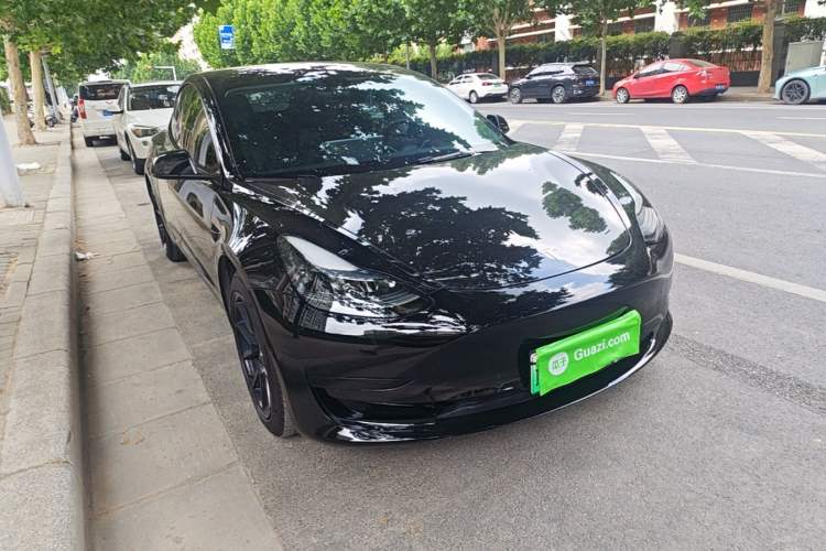 Used Tesla Model 3 2021 Revised Version Standard Range Rear-Wheel Drive Upgraded Edition 3D1 Front Right 45 Deg