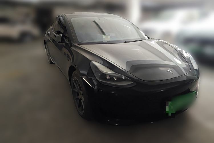 Used Tesla Model 3 2021 Standard Range Rear-Drive Upgraded Version Front Right 45 Deg