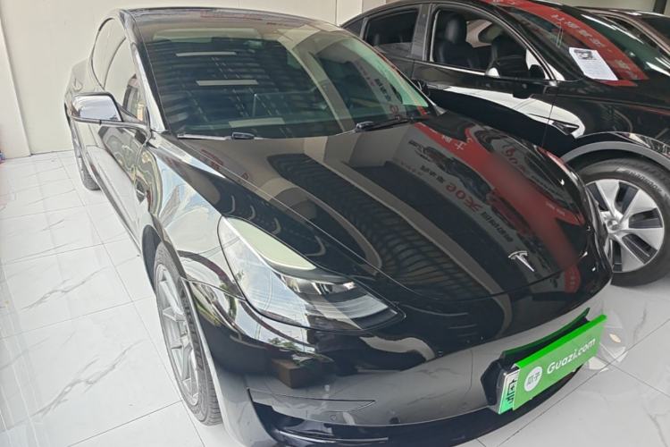 Used Tesla Model 3 2021 Standard Range Rear-Wheel Drive Upgraded Version 3D6 Front Right 45 Deg