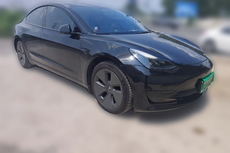 Used Tesla Model 3 2021 Revised Version Standard Range Rear-Wheel Drive Upgraded Edition 3D1 Front Right 45 Deg