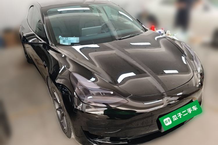 Used Tesla Model 3 2021 Standard Range Rear-Wheel Drive Upgraded Version 3D6 Front Right 45 Deg