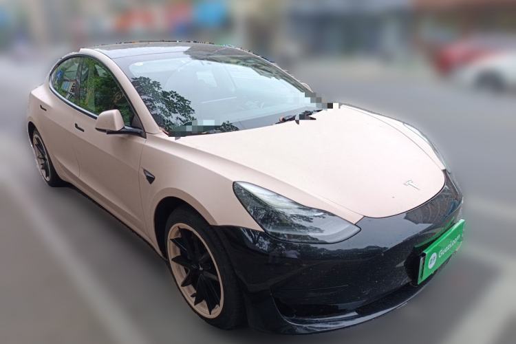 Used Tesla Model 3 2021 Standard Range Rear-Wheel Drive Upgraded Version 3D6 Front Right 45 Deg