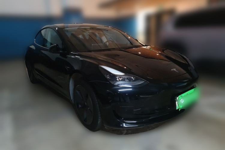 Used Tesla Model 3 2021 Standard Range Rear-Drive Upgraded Version Front Right 45 Deg