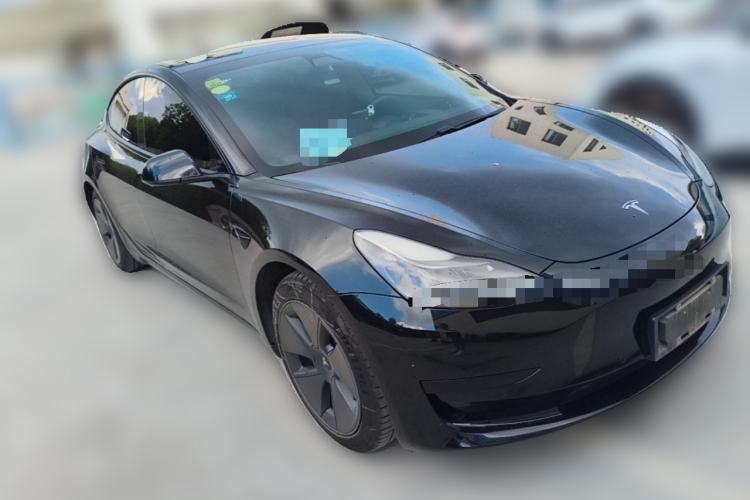 Used Tesla Model 3 2021 Standard Range Rear-Drive Upgraded Version Front Right 45 Deg