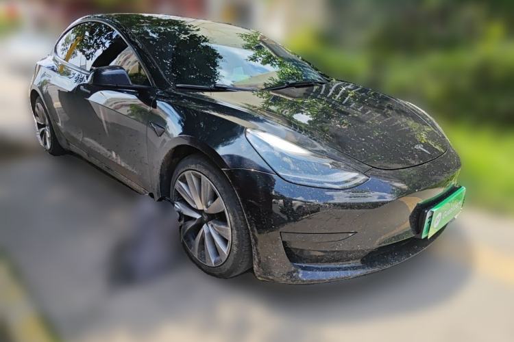 Used Tesla Model 3 2021 Revised Version Standard Range Rear-Wheel Drive Upgraded Edition 3D1 Front Right 45 Deg