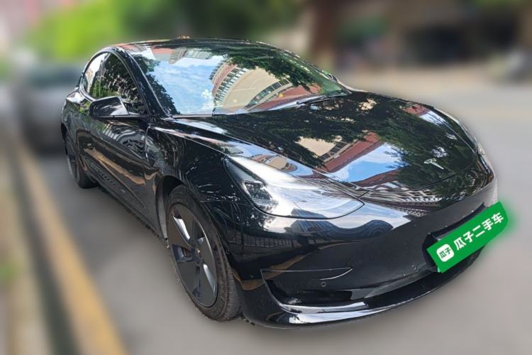 Used Tesla Model 3 2021 Standard Range Rear-Wheel Drive Upgraded Version 3D6 Front Right 45 Deg