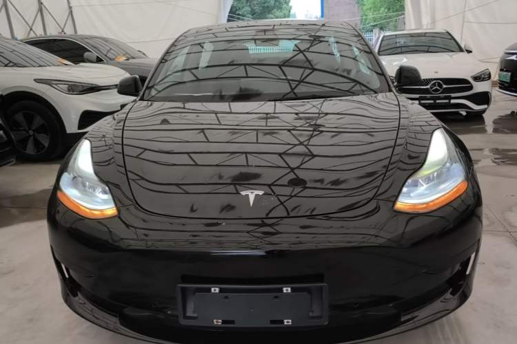 Used Tesla Model 3 2021 Revised Version Standard Range Rear-Wheel Drive Upgraded Edition 3D1 Front