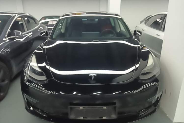 Used Tesla Model 3 2021 Revised Performance Version with All-Wheel Drive 3D1 Front