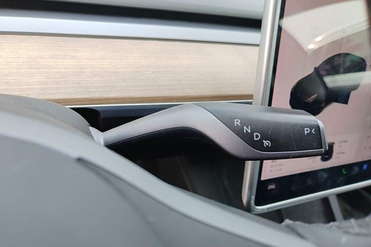 Used Tesla Model 3 2021 Revised Version Standard Range Rear-Wheel Drive Upgraded Edition 3D1 Gear Lever